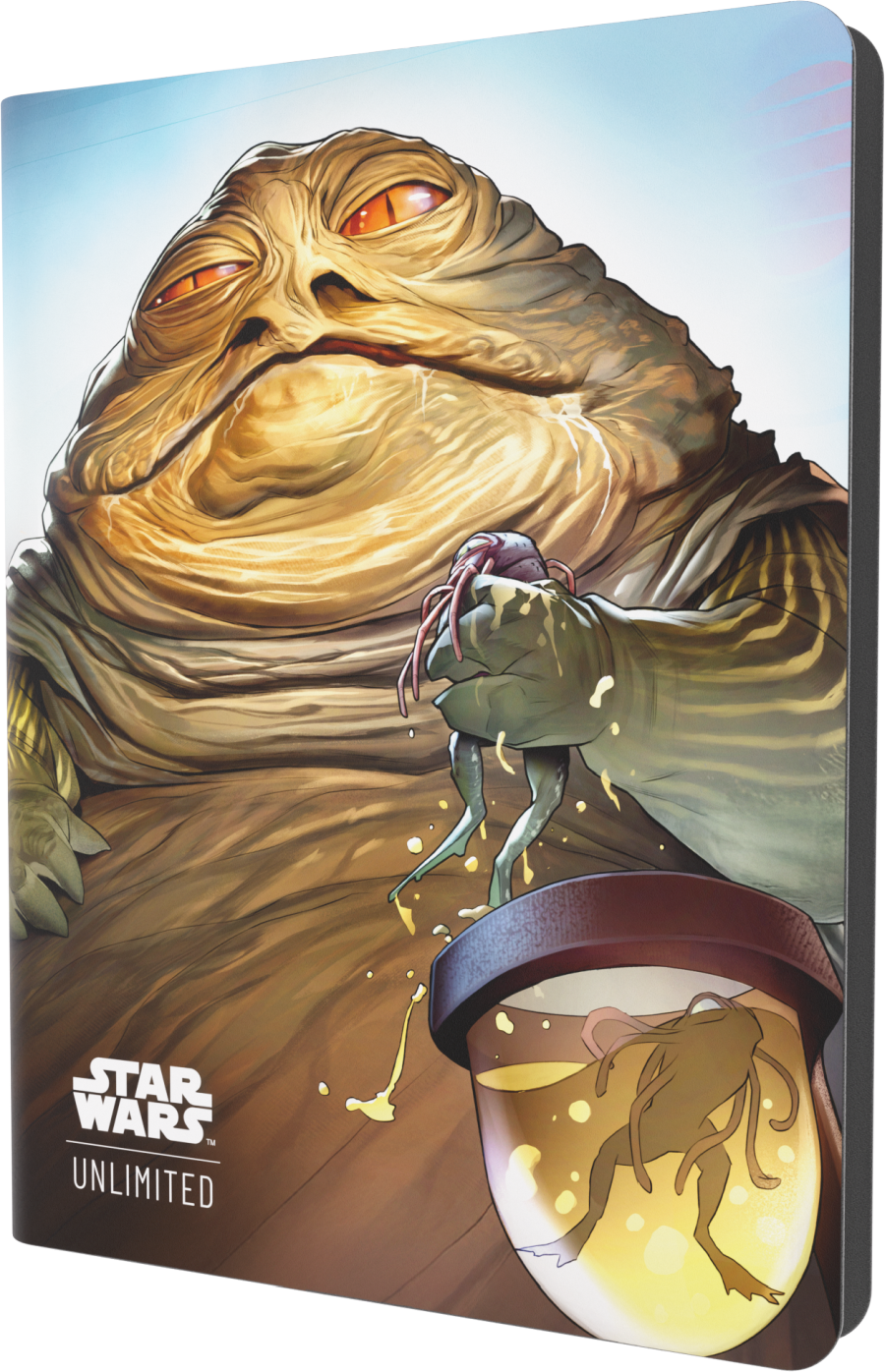 Gamegenic: Star Wars Unlimited Card Game - 18-Pocket Album - Leia Organa/Jabba the Hutt