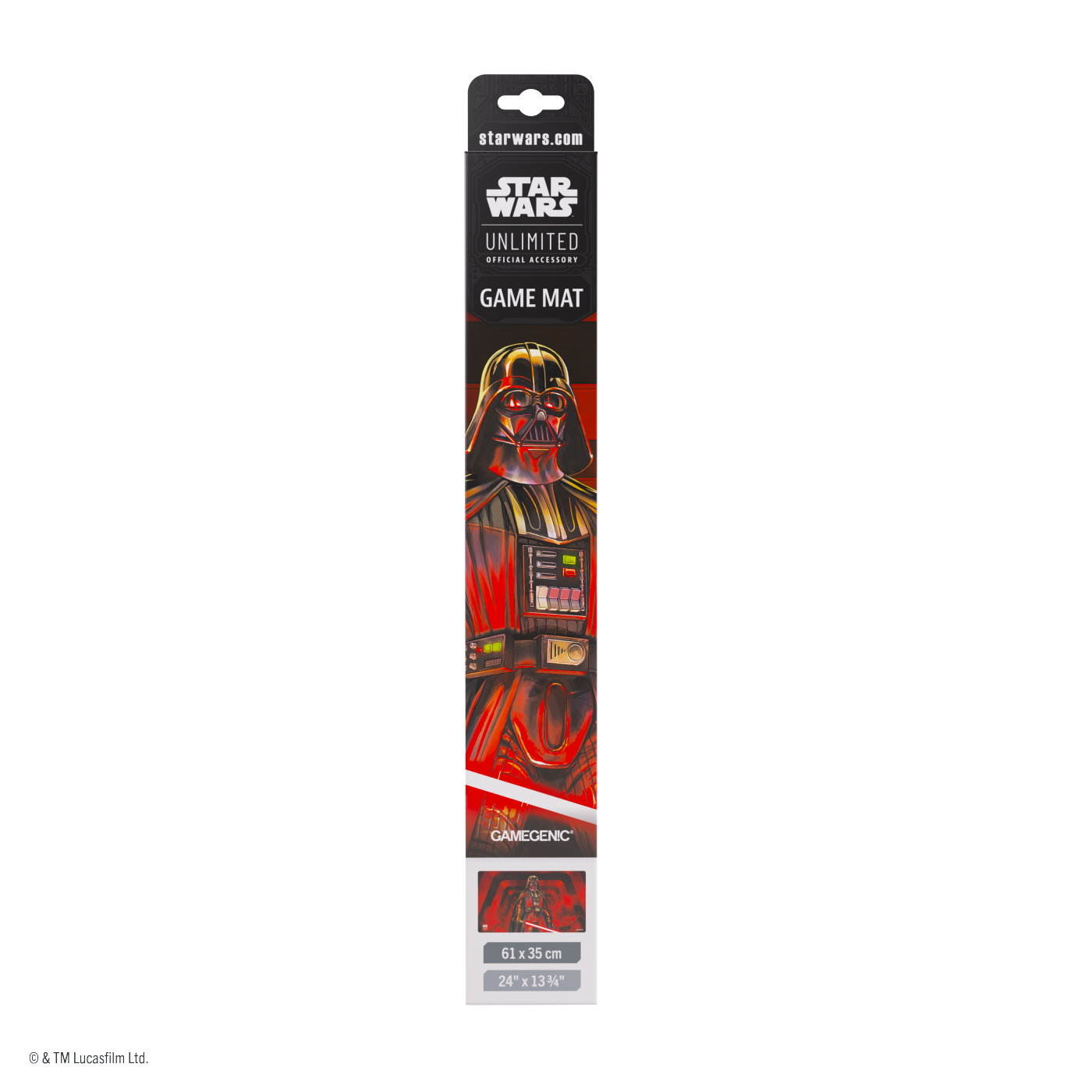 Gamegenic: Star Wars Unlimited Card Game - Game Mat - Darth Vader Unstoppable