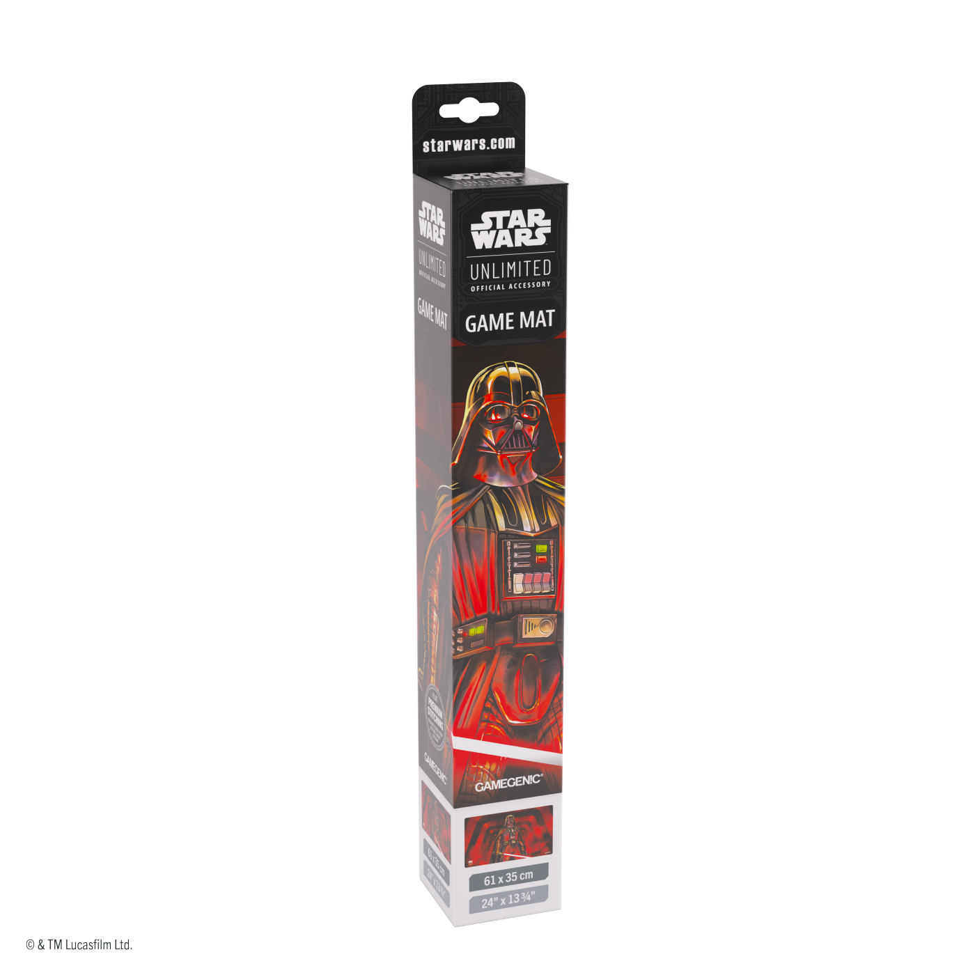 Gamegenic: Star Wars Unlimited Card Game - Game Mat - Darth Vader Unstoppable