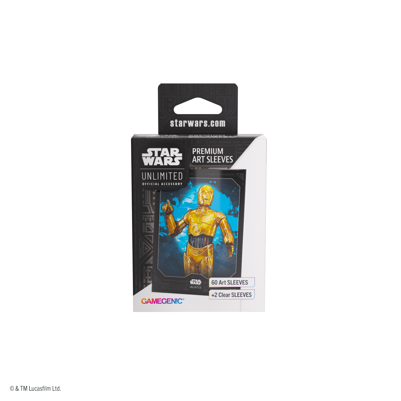 Gamegenic: Star Wars Unlimited Card Game - Premium Art Sleeves - C-3PO