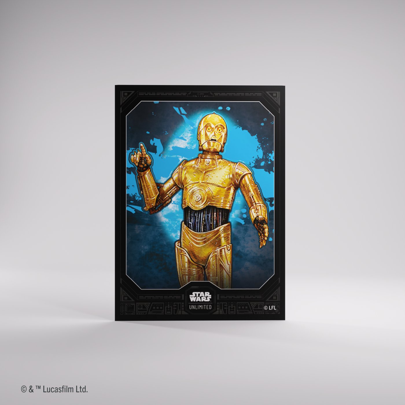 Gamegenic: Star Wars Unlimited Card Game - Premium Art Sleeves - C-3PO