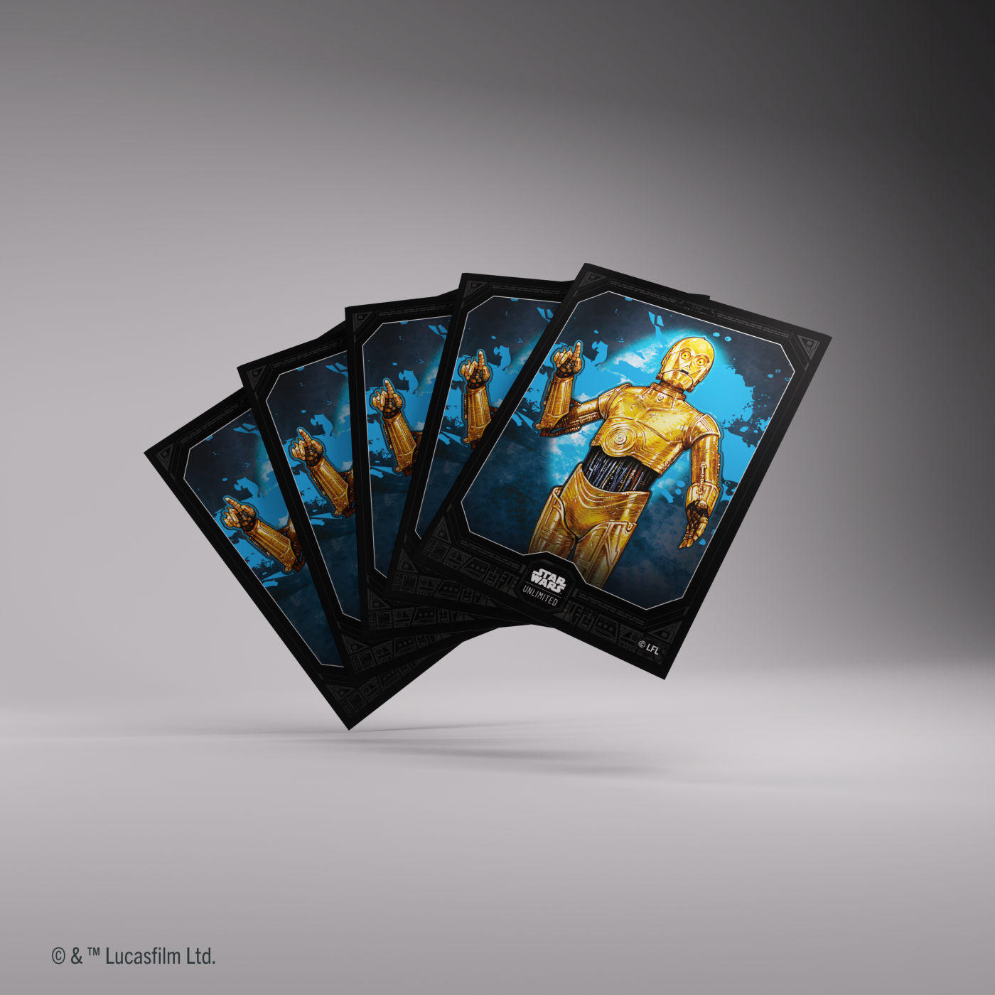 Gamegenic: Star Wars Unlimited Card Game - Premium Art Sleeves - C-3PO