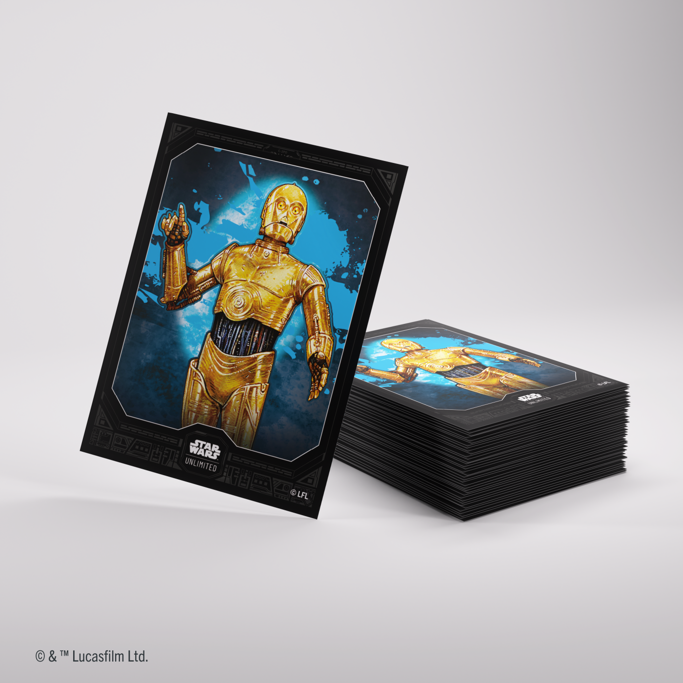 Gamegenic: Star Wars Unlimited Card Game - Premium Art Sleeves - C-3PO