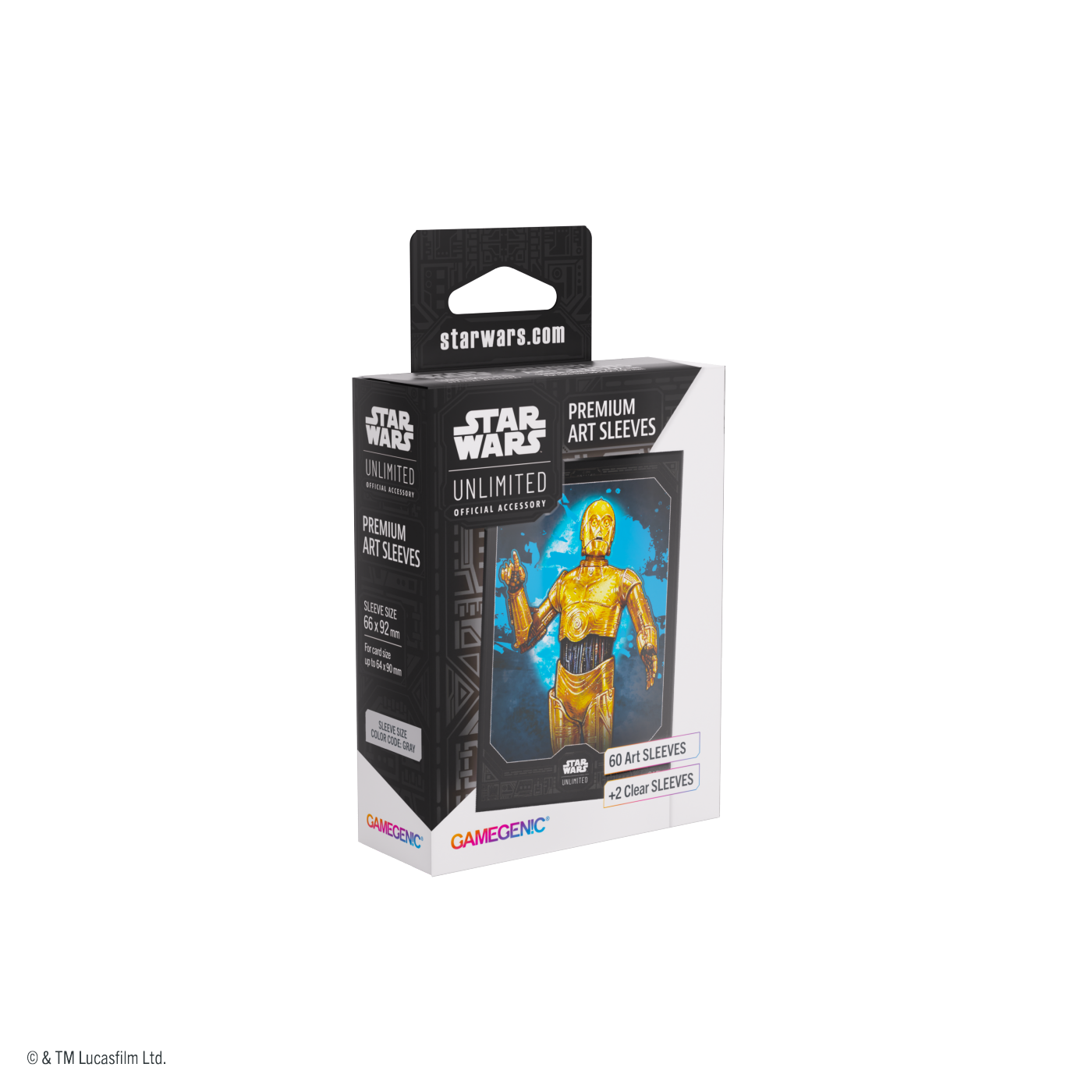 Gamegenic: Star Wars Unlimited Card Game - Premium Art Sleeves - C-3PO