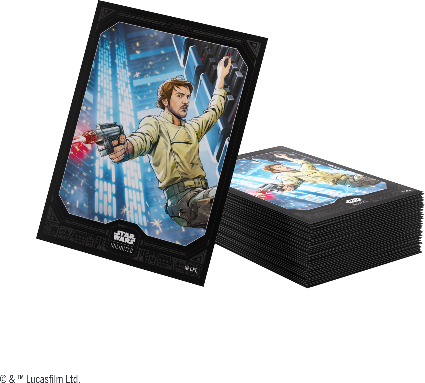 Gamegenic: Star Wars Unlimited Card Game - Premium Art Sleeves - Cassian Andor