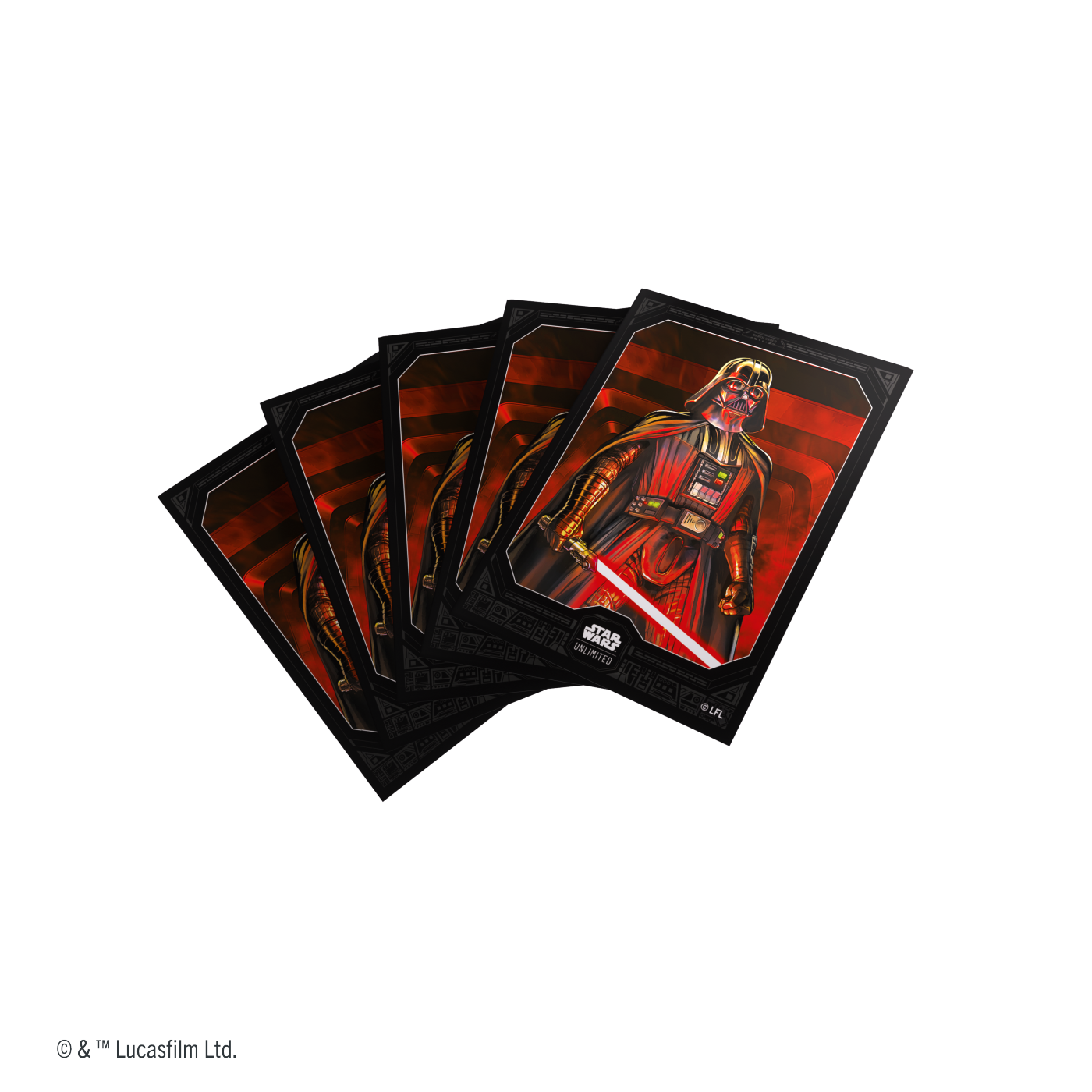 Gamegenic: Star Wars Unlimited Card Game - Premium Art Sleeves - Darth Vader Unstoppable
