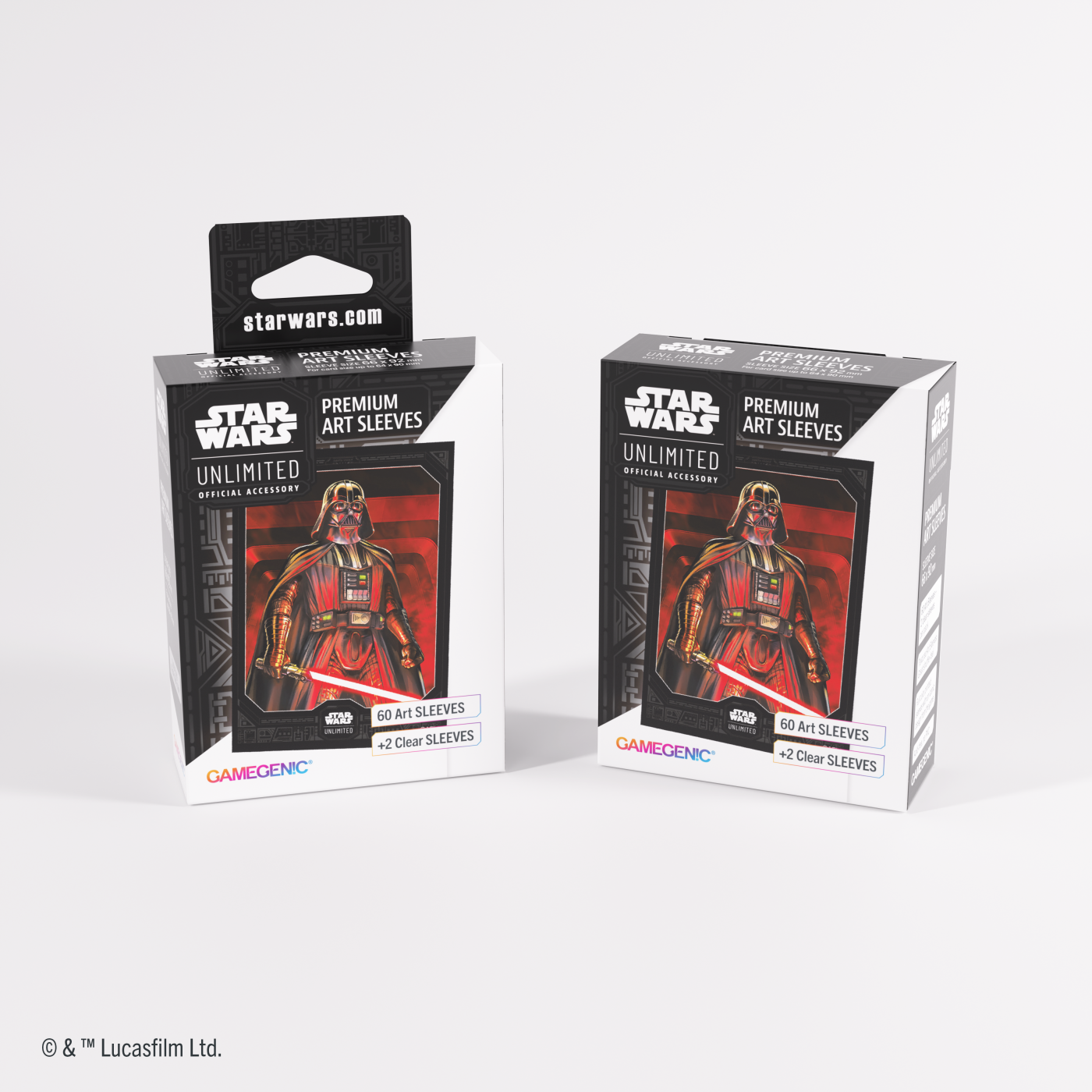 Gamegenic: Star Wars Unlimited Card Game - Premium Art Sleeves - Darth Vader Unstoppable