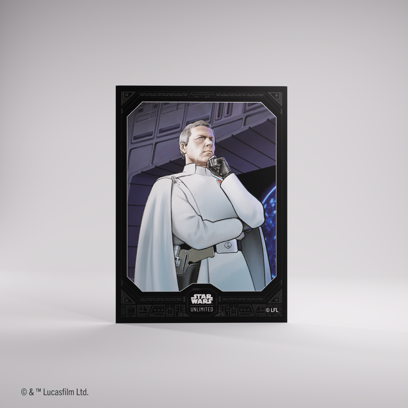 Gamegenic: Star Wars Unlimited Card Game - Premium Art Sleeves - Director Krennic