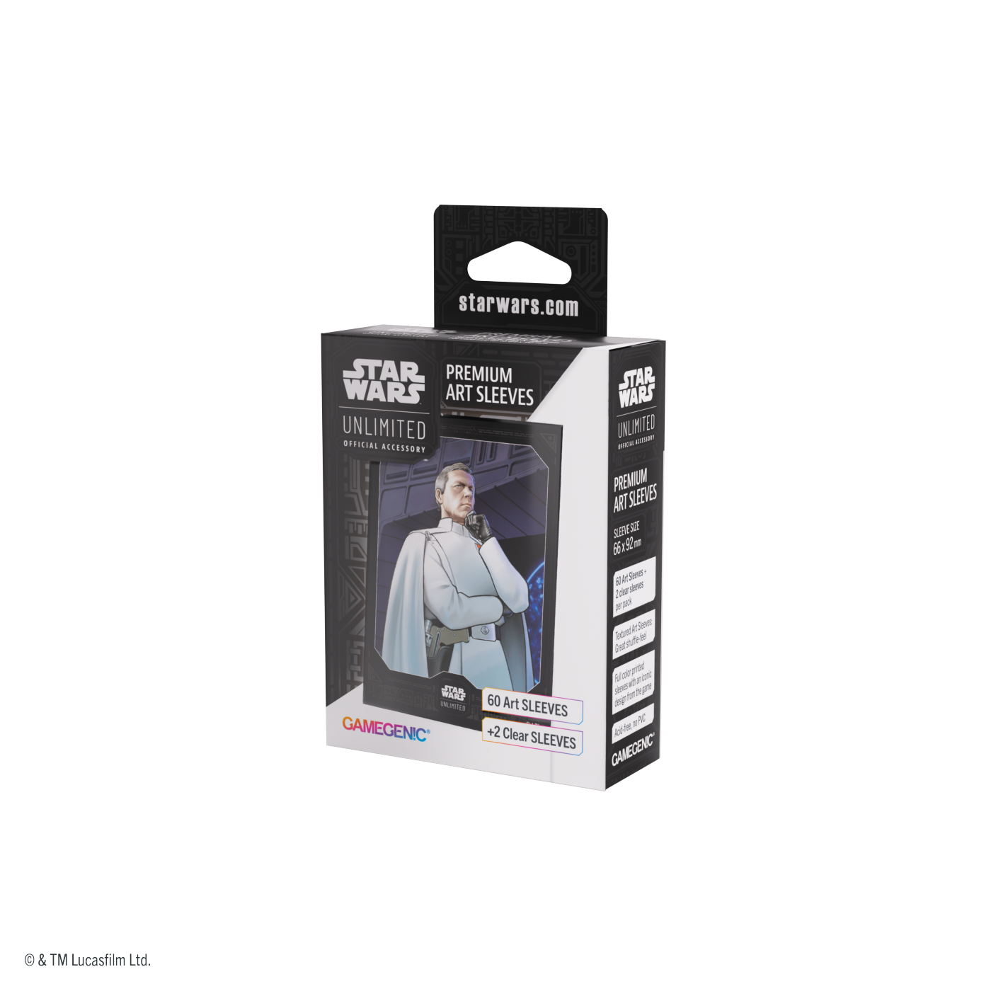 Gamegenic: Star Wars Unlimited Card Game - Premium Art Sleeves - Director Krennic