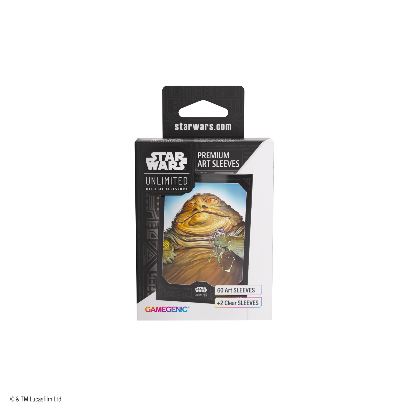 Gamegenic: Star Wars Unlimited Card Game - Premium Art Sleeves - Jabba the Hutt