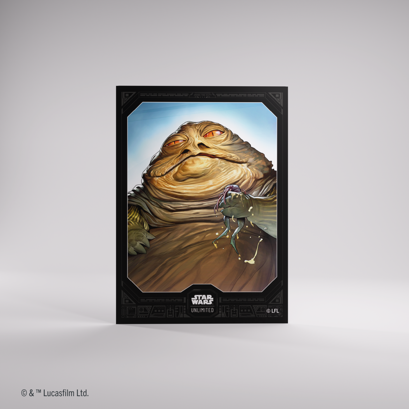 Gamegenic: Star Wars Unlimited Card Game - Premium Art Sleeves - Jabba the Hutt