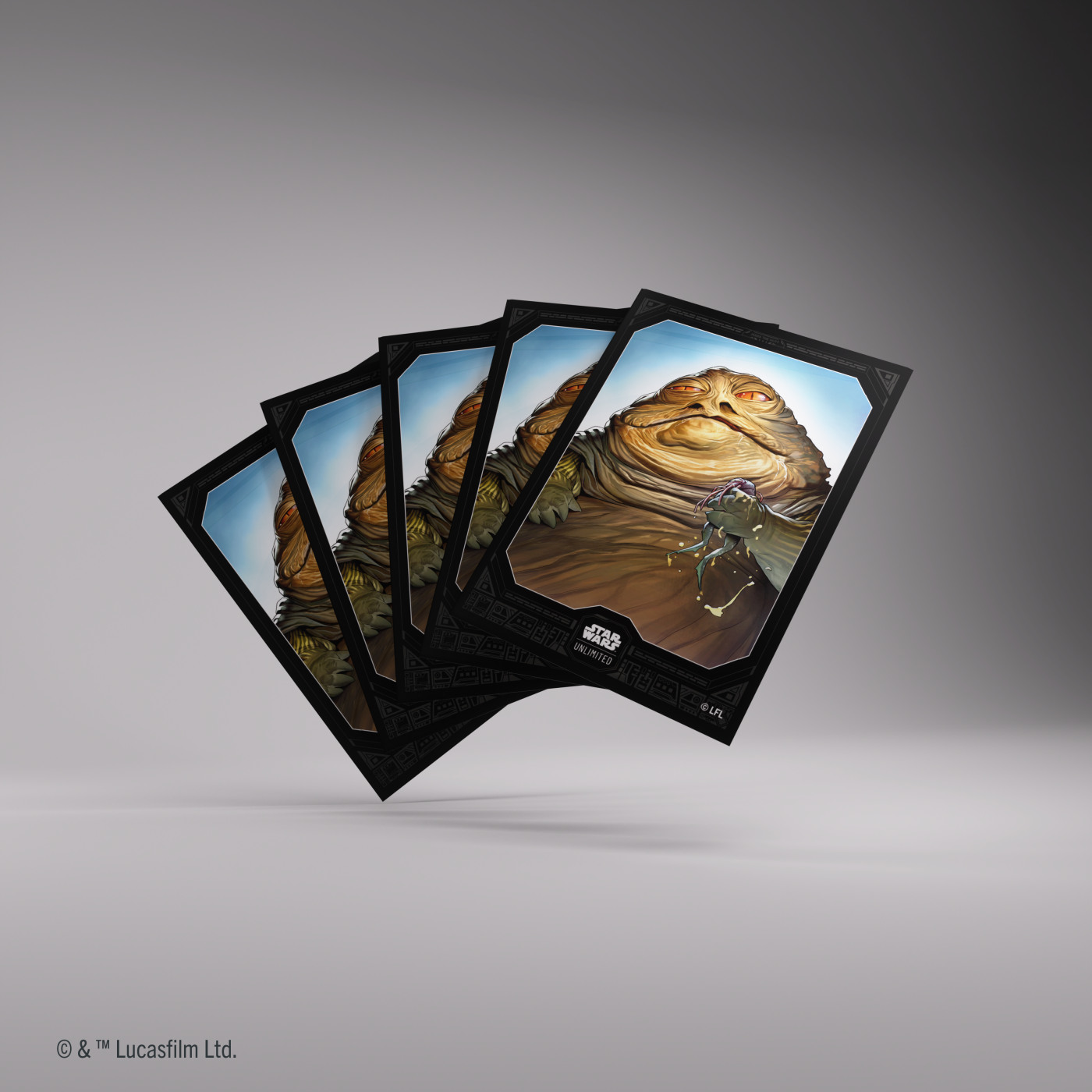 Gamegenic: Star Wars Unlimited Card Game - Premium Art Sleeves - Jabba the Hutt
