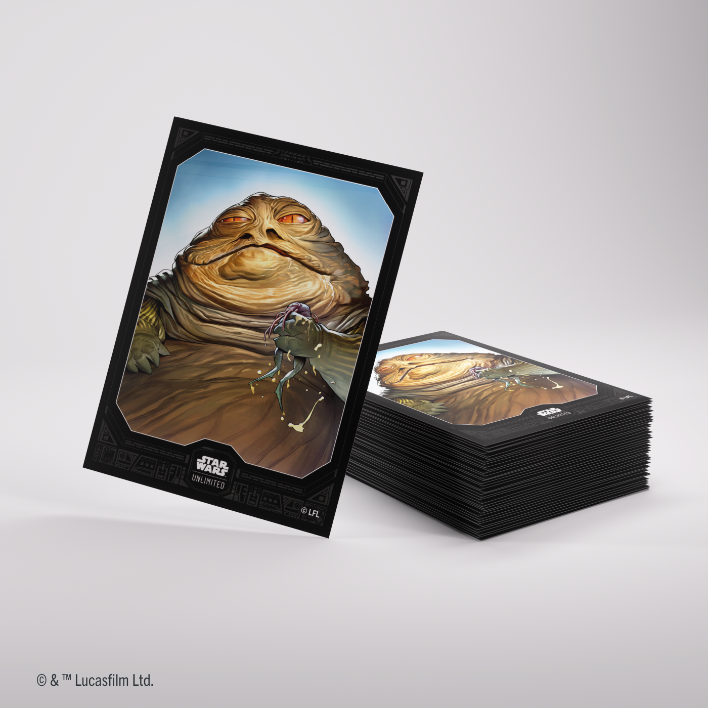 Gamegenic: Star Wars Unlimited Card Game - Premium Art Sleeves - Jabba the Hutt