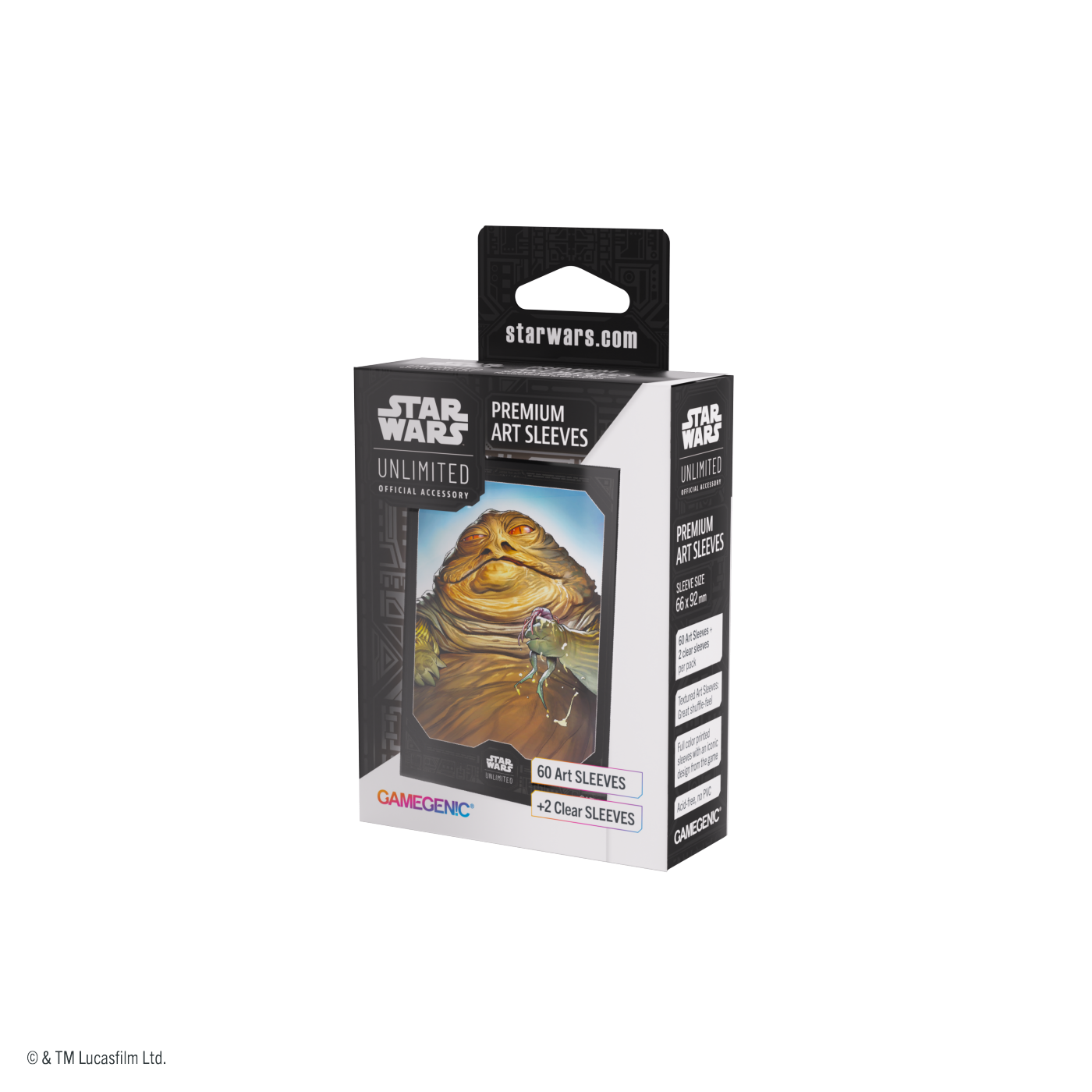 Gamegenic: Star Wars Unlimited Card Game - Premium Art Sleeves - Jabba the Hutt