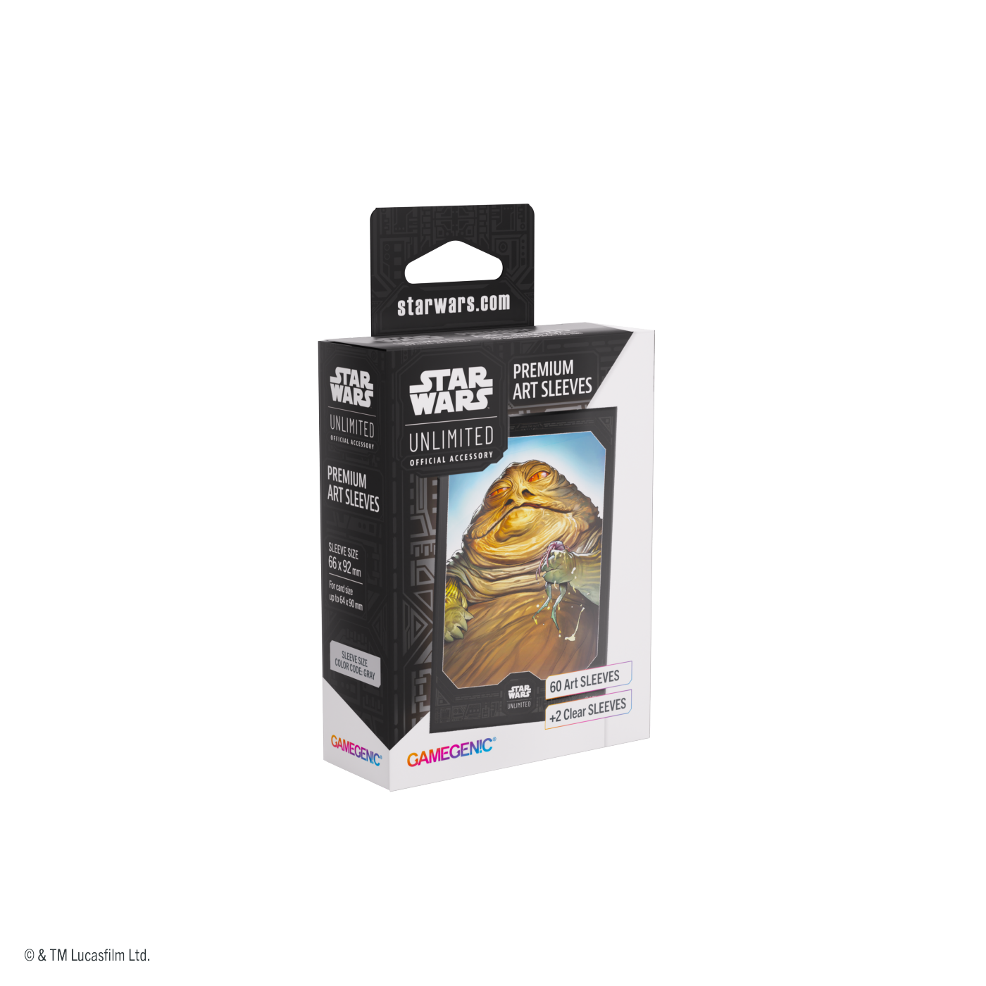 Gamegenic: Star Wars Unlimited Card Game - Premium Art Sleeves - Jabba the Hutt