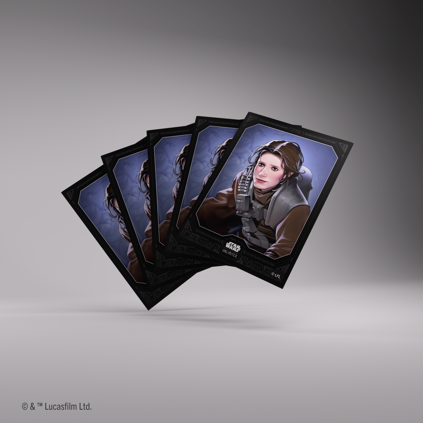 Gamegenic: Star Wars Unlimited Card Game - Premium Art Sleeves - Leia Organa