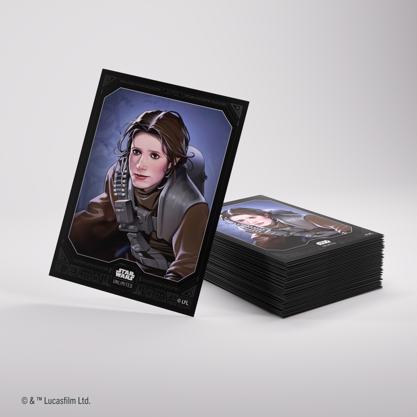 Gamegenic: Star Wars Unlimited Card Game - Premium Art Sleeves - Leia Organa