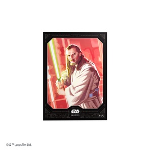 Gamegenic: Star Wars Unlimited Card Game - Premium Art Sleeves - Qui-Gon Jinn
