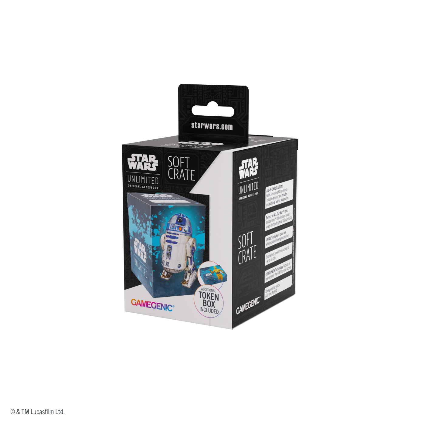 Gamegenic: Star Wars Unlimited Card Game - Soft Crate - C-3PO/R2-D2