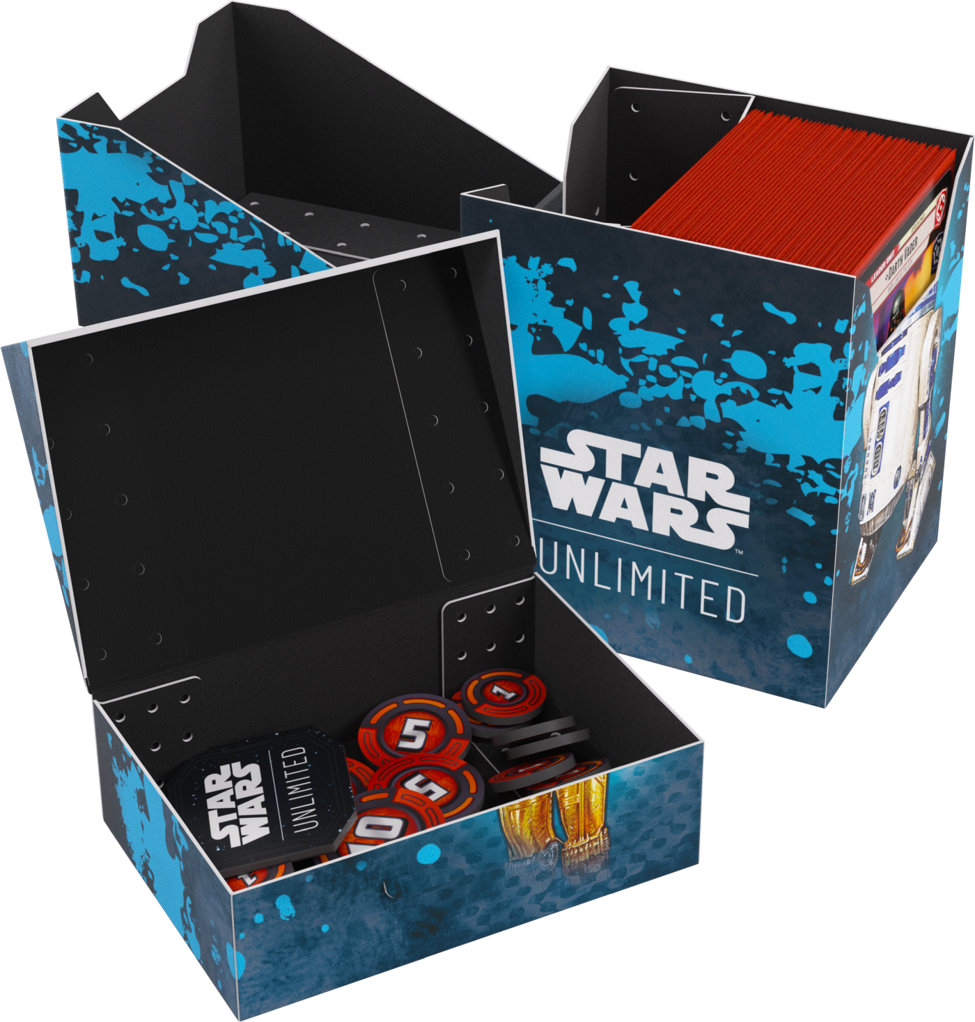 Gamegenic: Star Wars Unlimited Card Game - Soft Crate - C-3PO/R2-D2