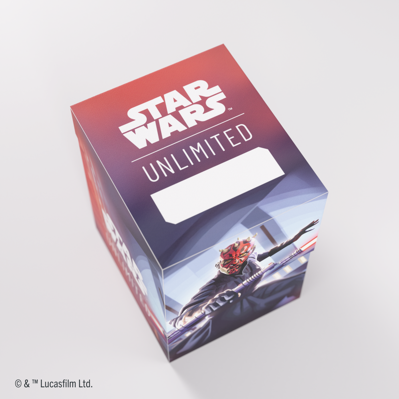 Gamegenic: Star Wars Unlimited Card Game - Soft Crate - Darth Maul