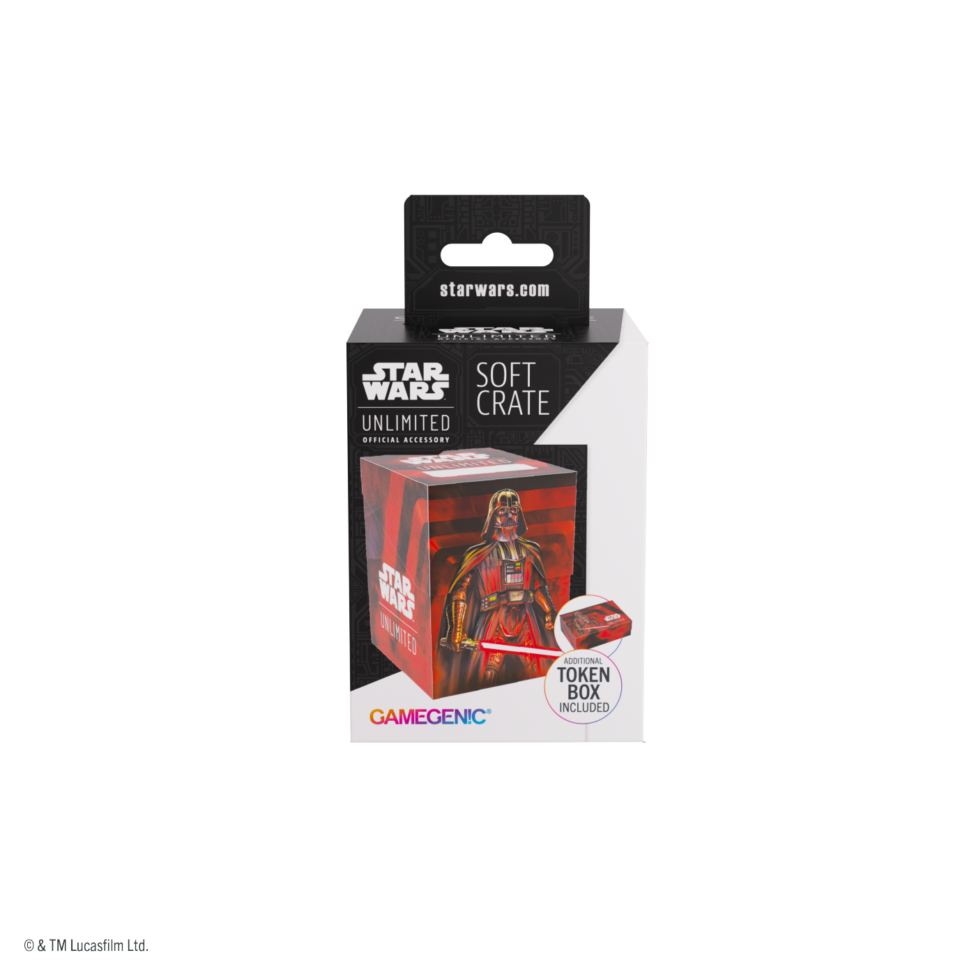 Gamegenic: Star Wars Unlimited Card Game - Soft Crate - Darth Vader Unstoppable/Director Krennic