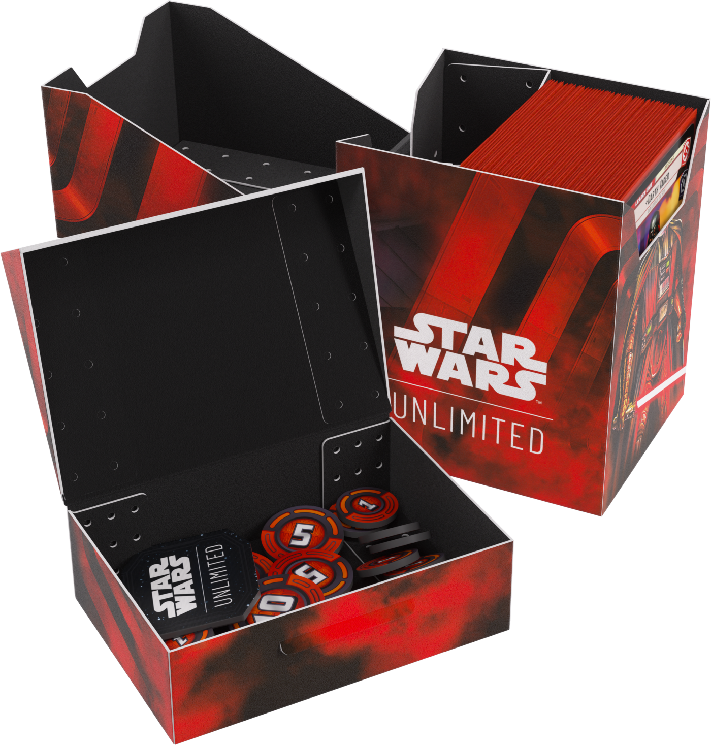 Gamegenic: Star Wars Unlimited Card Game - Soft Crate - Darth Vader Unstoppable/Director Krennic