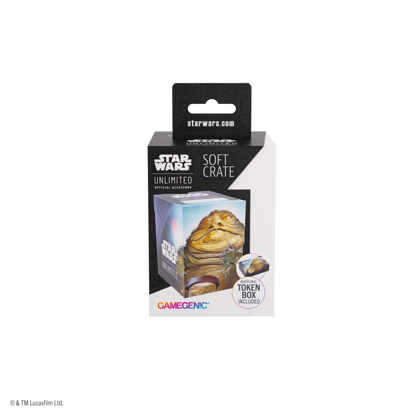 Gamegenic: Star Wars Unlimited Card Game - Soft Crate - Leia Organa/Jabba the Hutt