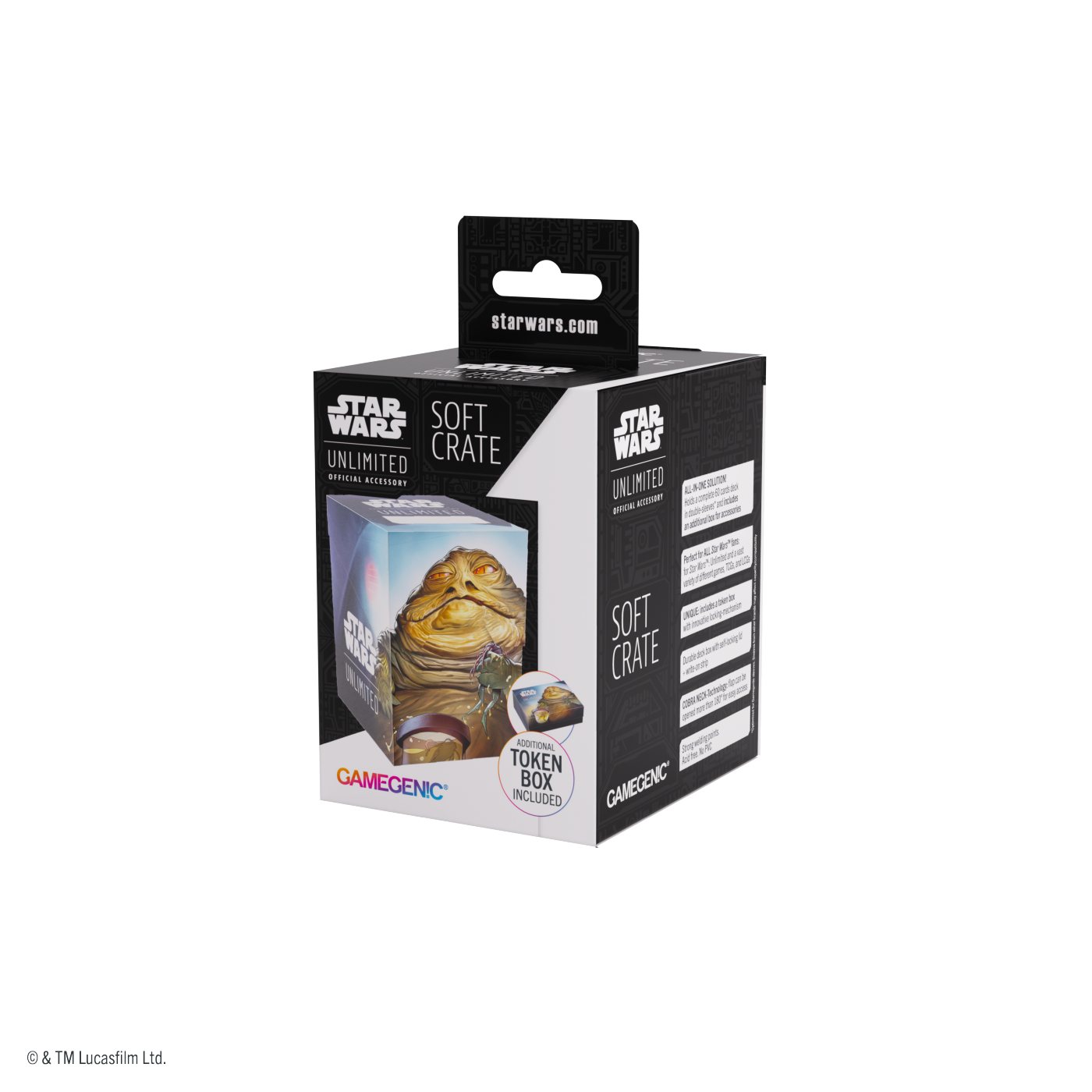 Gamegenic: Star Wars Unlimited Card Game - Soft Crate - Leia Organa/Jabba the Hutt