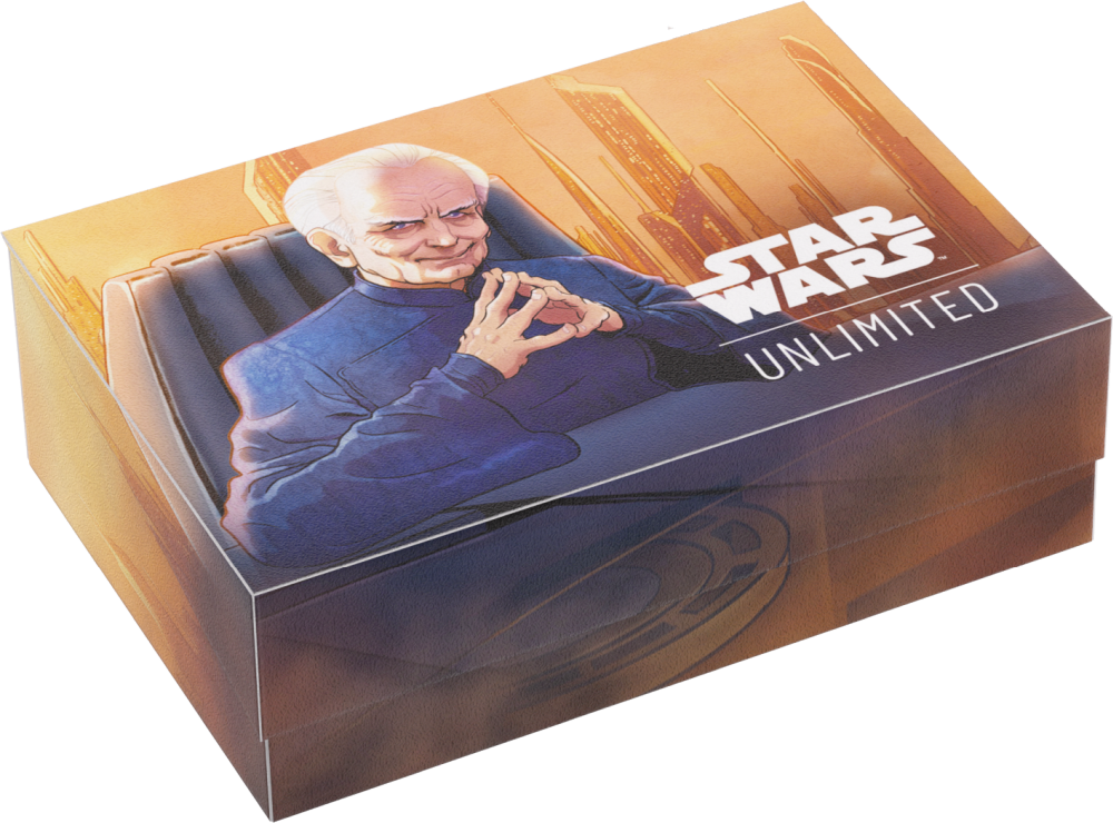 Gamegenic: Star Wars Unlimited Card Game - Soft Crate - Palpatine/Padme Amidala
