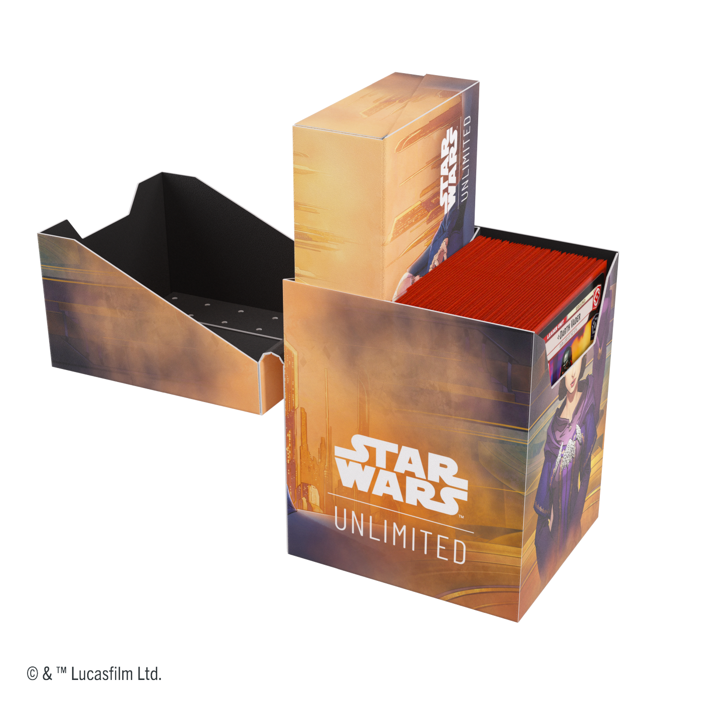 Gamegenic: Star Wars Unlimited Card Game - Soft Crate - Palpatine/Padme Amidala