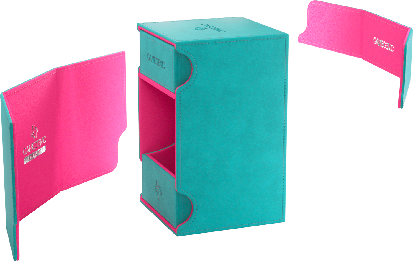 Gamegenic: Watchtower 100+ XL Convertible - Teal/Pink