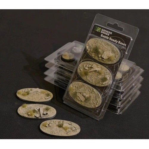 Gamers Grass: Bases Oval - Arid Steppe 75 mm (3 szt.)