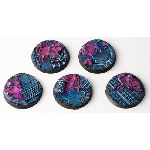 Gamers Grass: Bases Round - Alien Infestation 40 mm (5 szt.)