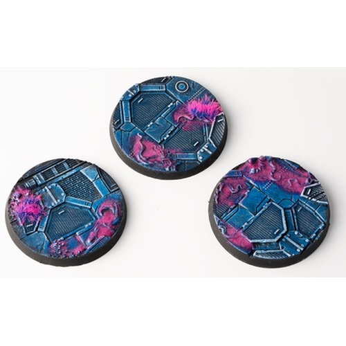 Gamers Grass: Bases Round - Alien Infestation 50 mm (3 szt.)