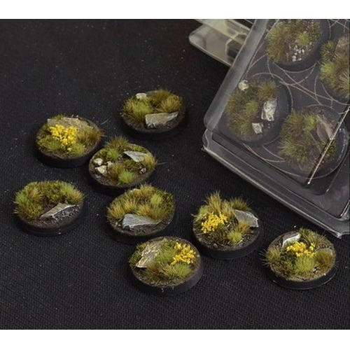 Gamers Grass: Bases Round - Highland 32 mm (8 szt.)