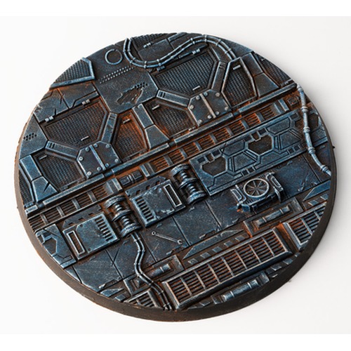 Gamers Grass: Bases Round - Spaceship Corridor 100 mm