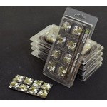 Gamers Grass: Bases Square - Winter 25mm (8 szt.)