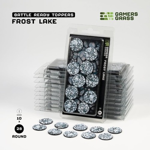 Gamers Grass: Frost Lake - Round 28mm (x10)