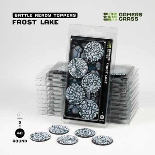 Gamers Grass: Frost Lake - Round 40mm (x5)