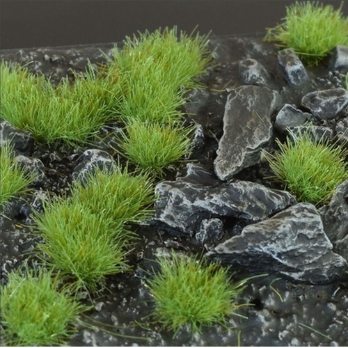 Gamers Grass: Grass tufts - 4 mm - Green (Small)