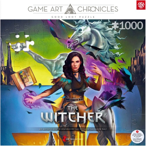 Good Loot Puzzle: Game Art Chronicles - The Witcher Yennefer & Salvador Dali (1000 elementów)