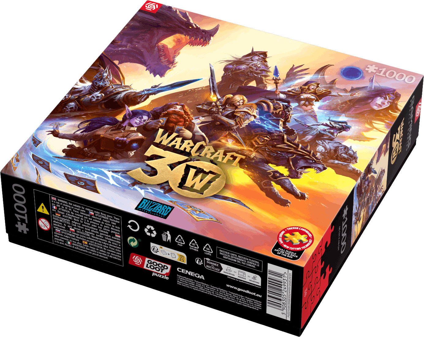 Good Loot Puzzle: Warcraft 30th Anniversary (1000 elementów)