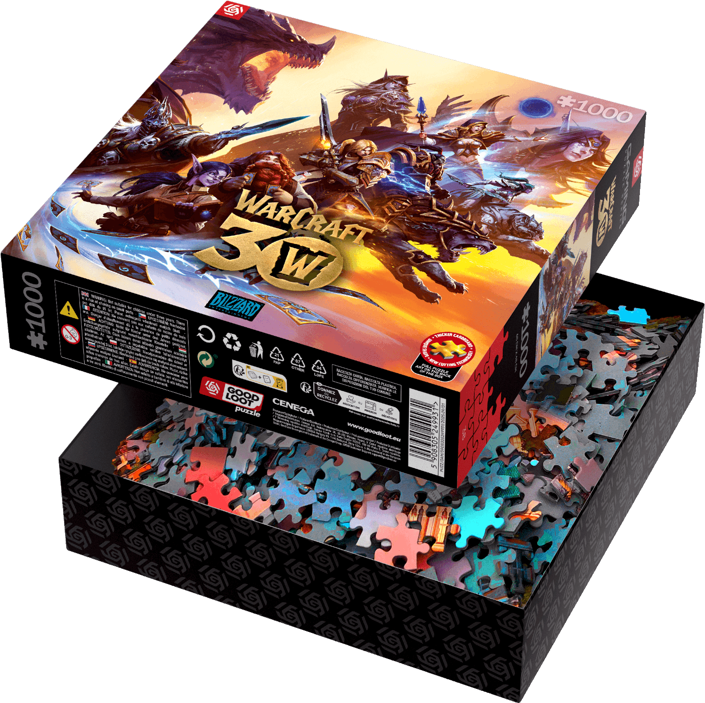 Good Loot Puzzle: Warcraft 30th Anniversary (1000 elementów)