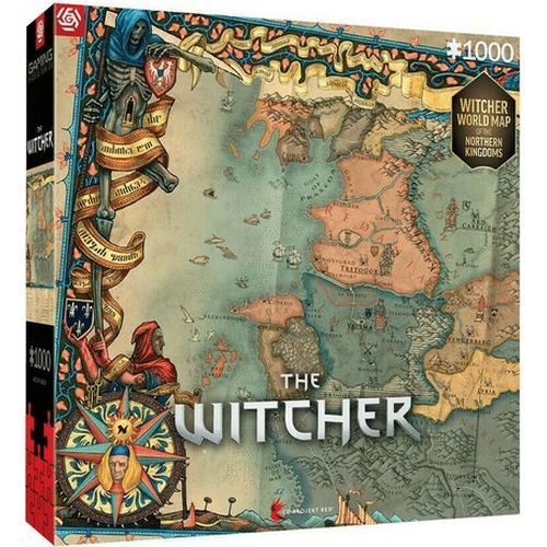 Good Loot Puzzle: Wiedźmin - The Nothern Kingdoms (1000 elementów)