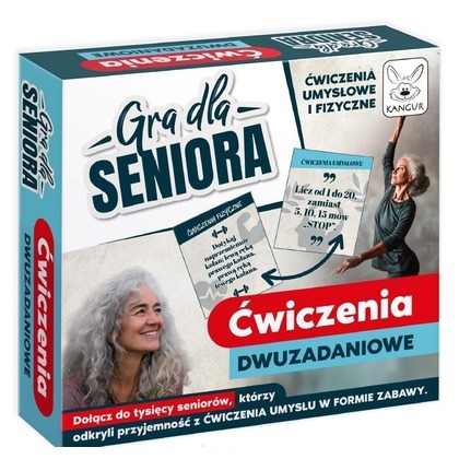 Gra dla Seniora. Ćwiczenia Dwuzadaniowe