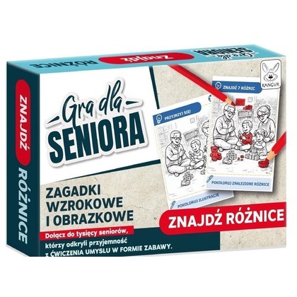 Gra dla Seniora. Znajdź Różnice