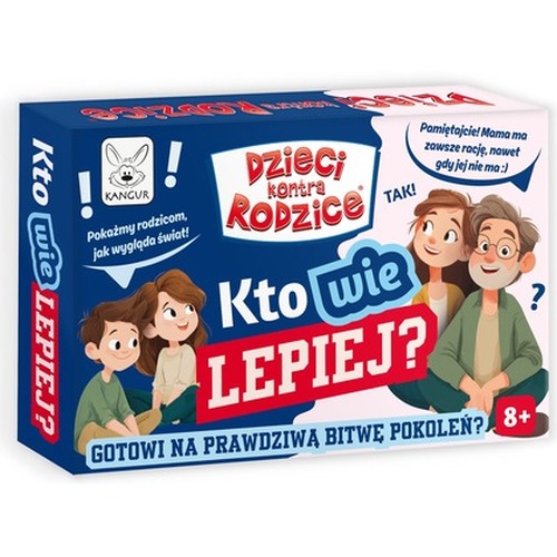 Gra Dzieci kontra Rodzice Kto wie lepiej?