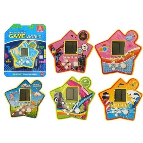 Gra elektroniczna kieszonkowa tetris MIX