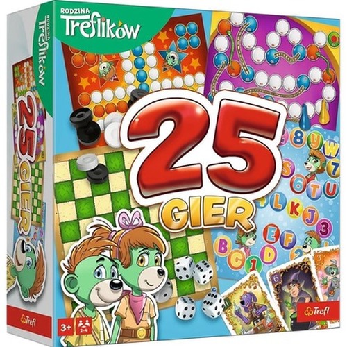 Gra Kalejdoskop 25 gier Trefliki 02824